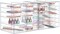 Sorbus 22 Drawers Acrylic Organizer for Makeup, Organization and Storage, Art Supplies, Jewelry, Stationary - 4 Pcs Clear Stackable Storage Drawers